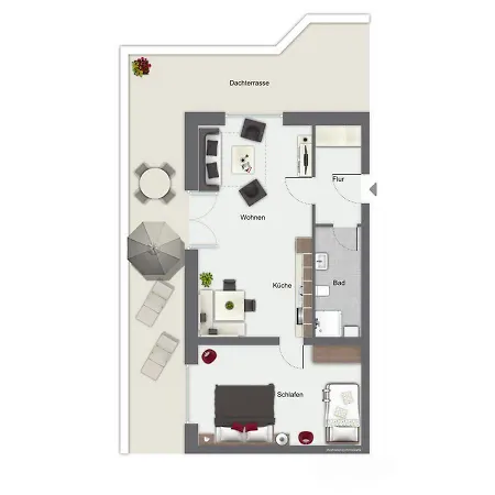 公寓 Duenenblick 48